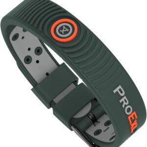 PROEXL Pulseira magnética definitiva - impermeável e serve para todos os pulsos - Mantenha-se ativo (verde)