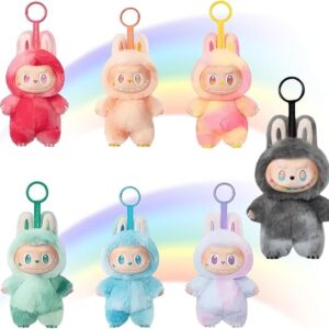 Chaveiro de Pelúcia Monstro Bu 3° Geração, 17cm, 7 Cores Surpresa, Chaveiro Decorativo para Bolsa e Mochila, Presente Criativo Infantil e Adulto | Raro